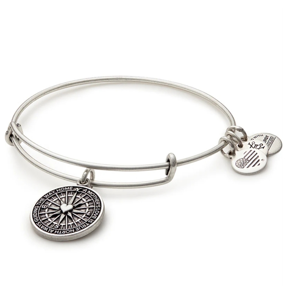 Alex & Ani A Mother's Love/ True Direction Charm Bracelet